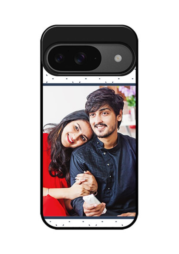 Google Pixel 9 5G Custom Glass Phone Case - Premium Dot Design