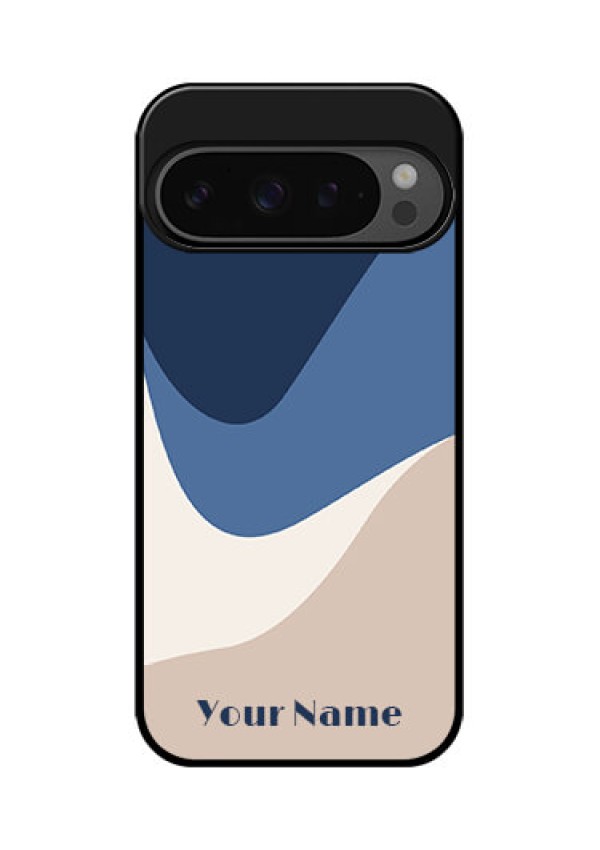 Google Pixel 9 Pro 5G Custom Glass Phone Case - Abstract Drip Art Design