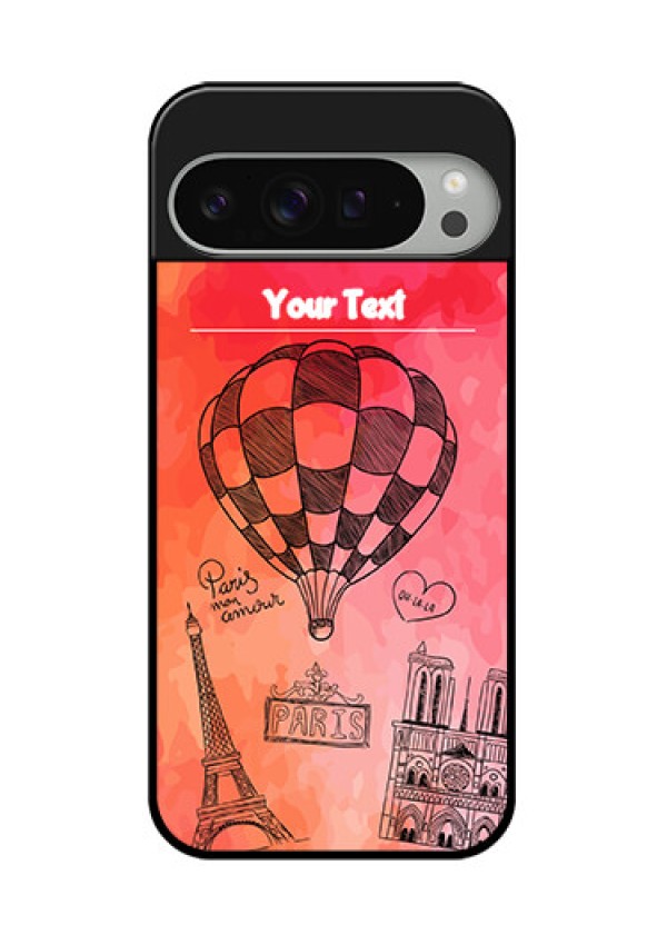 Google Pixel 9 Pro Xl Custom Glass Phone Case - Paris Theme Design