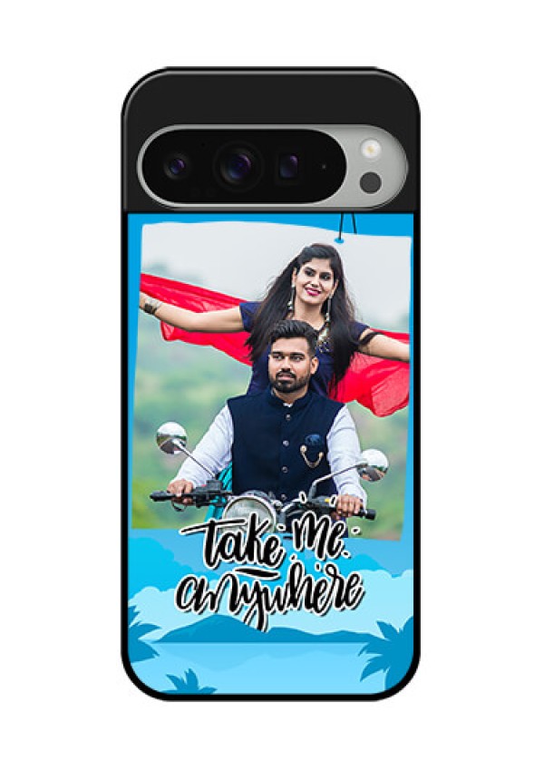Google Pixel 9 Pro Xl Custom Glass Phone Case - Traveller Design