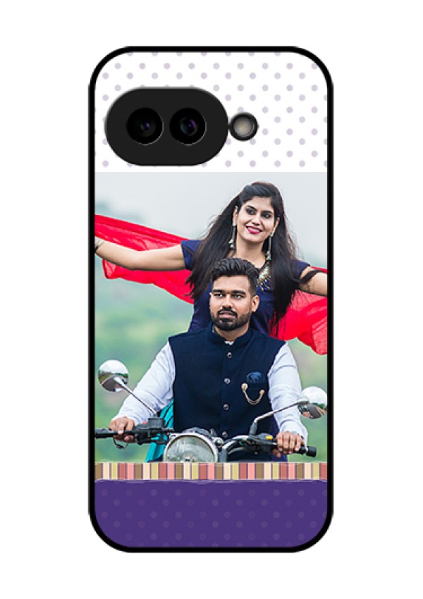 Pixel 9A 5G Custom Glass Phone Case - Cute Family Design