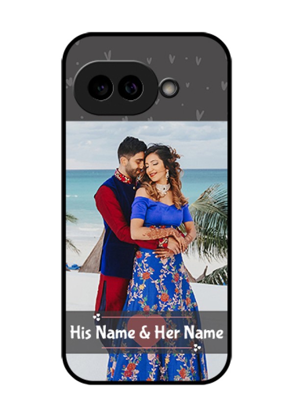 Pixel 9A 5G Custom Glass Phone Case - Buy Love Design With Photo Online