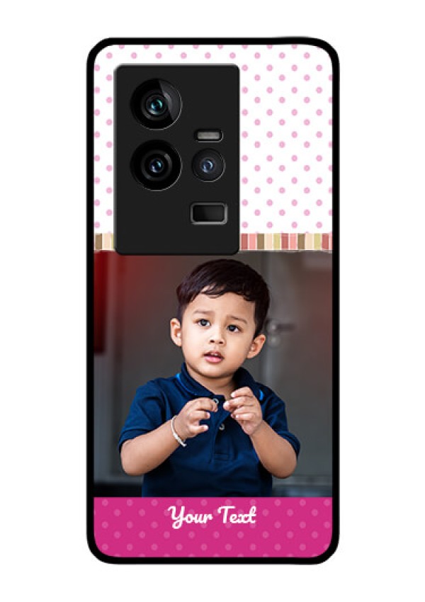 iQOO 11 5G Photo Printing on Glass Case - Cute Girls Cover Design