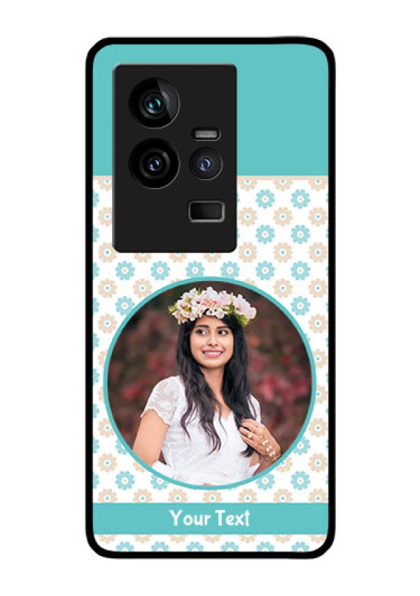 iQOO 11 5G Custom Glass Mobile Case - Beautiful Flowers Design