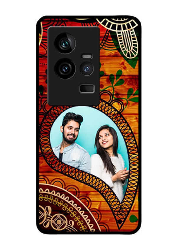iQOO 11 5G Personalized Glass Phone Case - Abstract Colorful Design