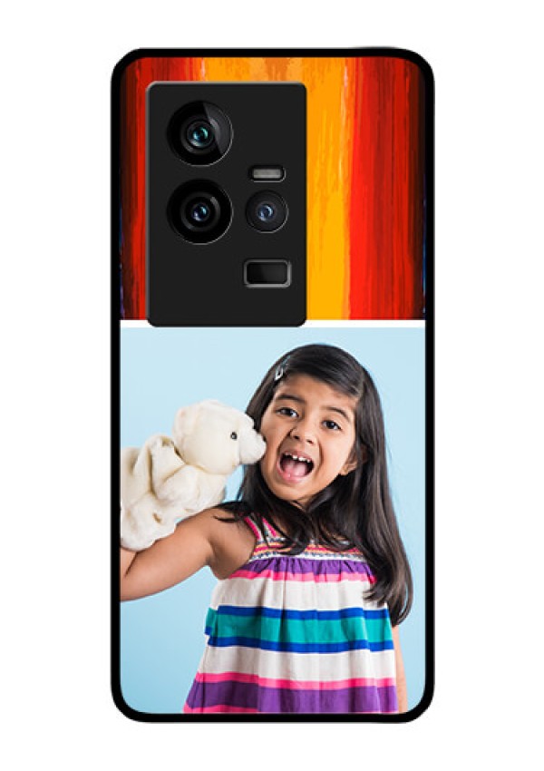 iQOO 11 5G Personalized Glass Phone Case - Multi Color Design