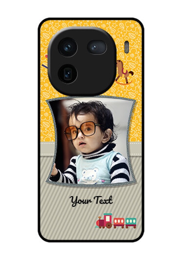 iQOO 12 5G Custom Glass Phone Case - Baby Picture Upload Design