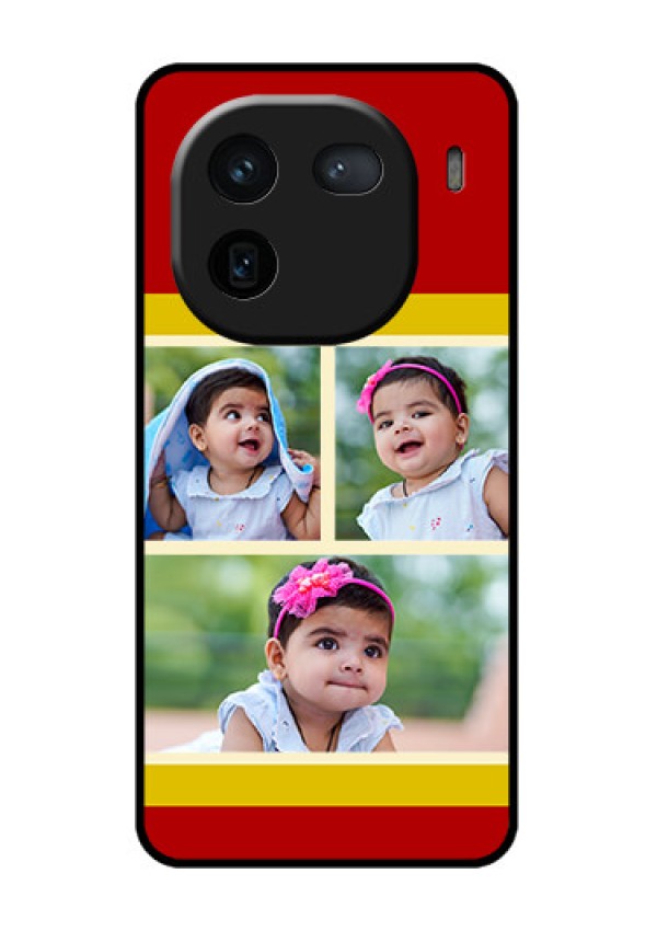 iQOO 12 5G Custom Glass Phone Case - Multiple Pic Upload Design