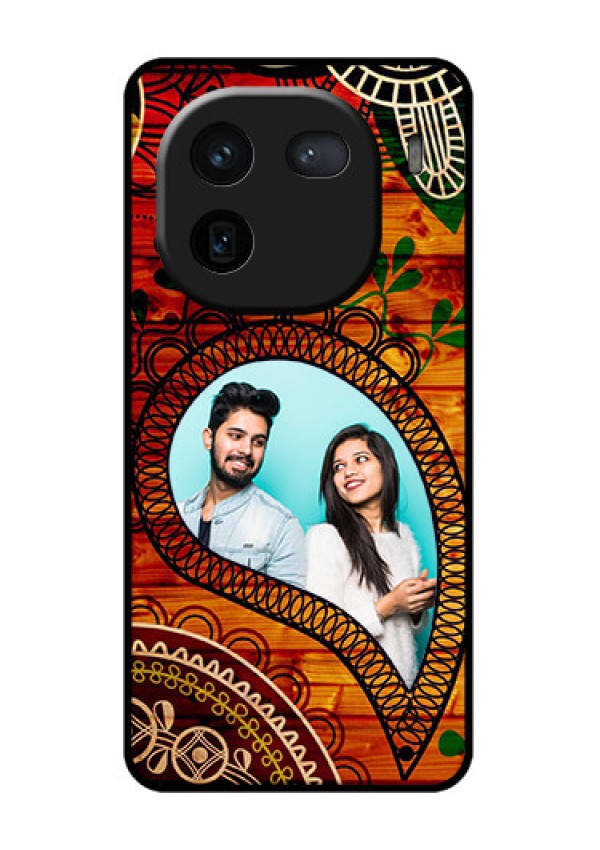 iQOO 12 5G Custom Glass Phone Case - Abstract Colorful Design
