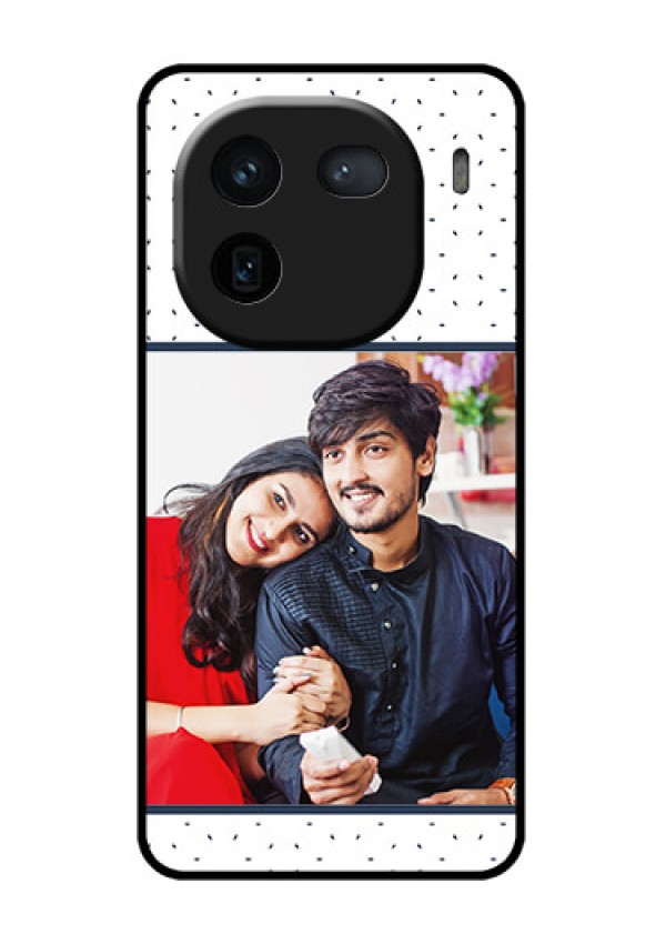 iQOO 12 5G Custom Glass Phone Case - Premium Dot Design