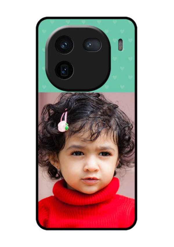 iQOO 12 5G Custom Glass Phone Case - Lovers Picture Design