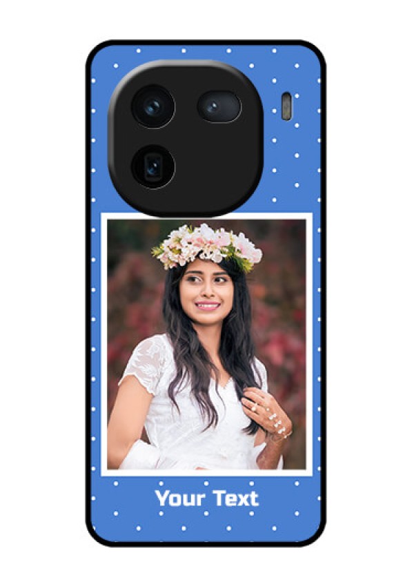 iQOO 12 5G Custom Glass Phone Case - Polka Dots Design