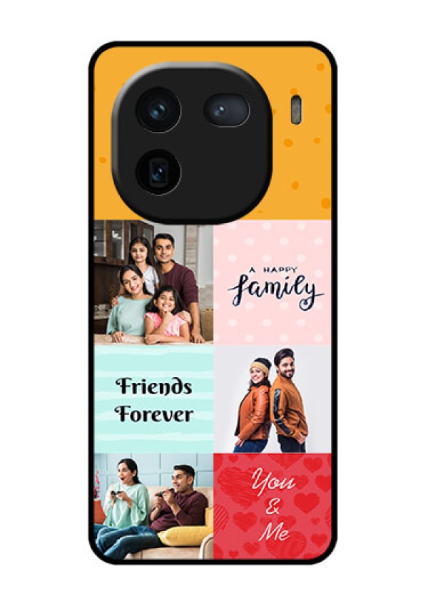 iQOO 12 5G Custom Glass Phone Case - Images With Quotes Design