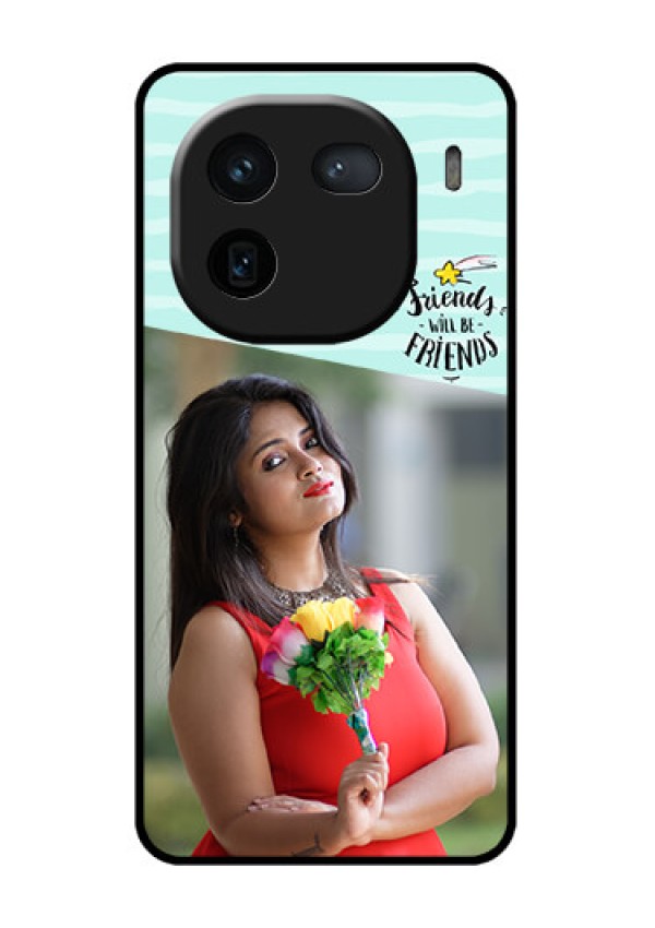 iQOO 12 5G Custom Glass Phone Case - Friends Picture Icon Design