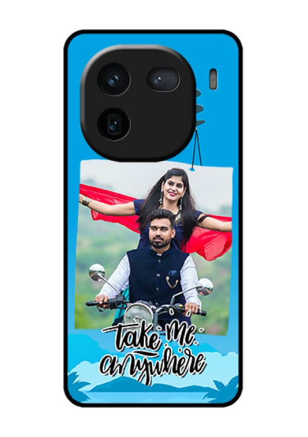 iQOO 12 5G Custom Glass Phone Case - Traveller Design