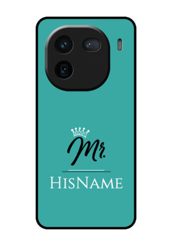 iQOO 12 5G Custom Glass Phone Case - Mr With Name Design