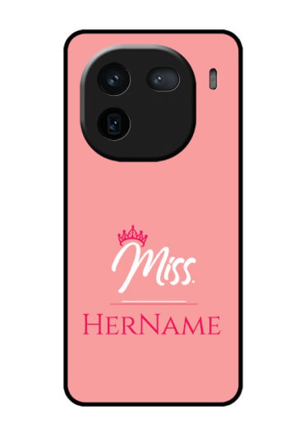 iQOO 12 5G Custom Glass Phone Case - Mrs With Name Design