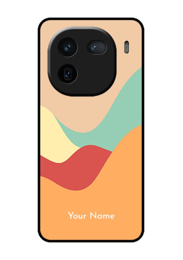 iQOO 12 5G Custom Glass Phone Case - Ocean Waves Multi - Colour Design