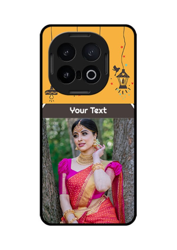 iQOO 13 5G Custom Glass Phone CaseWith Family Picture And Icons