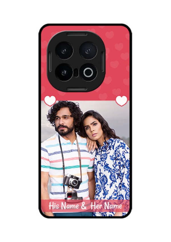iQOO 13 5G Custom Glass Phone CaseSimple Love Design