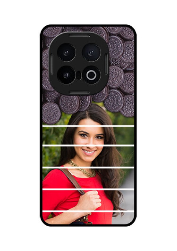 iQOO 13 5G Custom Glass Phone CaseWith Oreo Biscuit Design