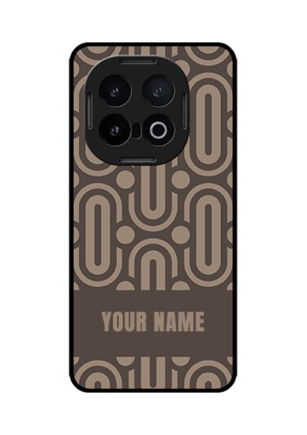 iQOO 13 5G Custom Glass Phone CaseCaptivating Zero Pattern Design