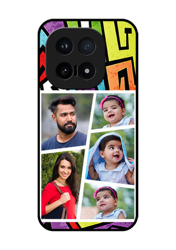 iQOO 15 5G Custom Glass Phone Case - Graffiti Pattern Design