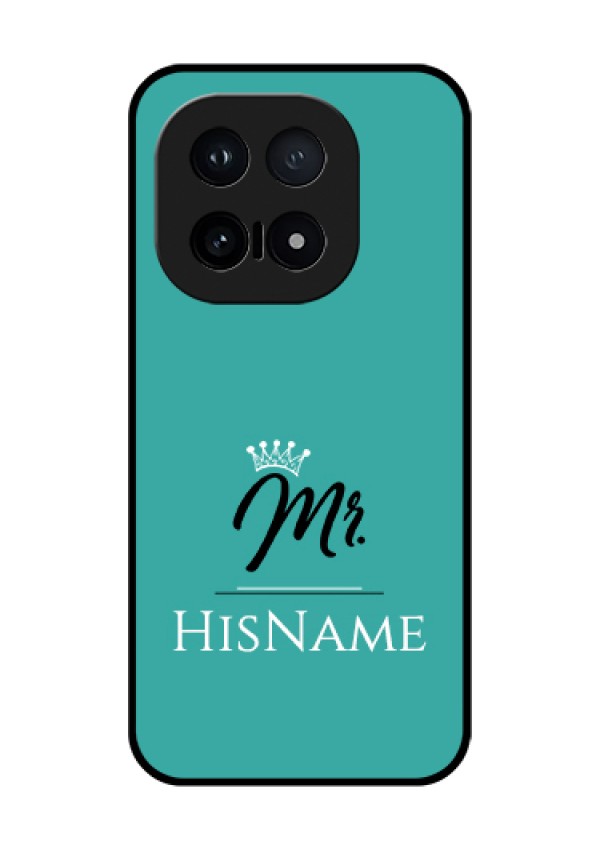 iQOO 15 5G Custom Glass Phone Case - Mr With Name Design