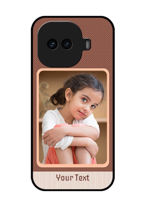iQOO 15R 5G Custom Glass Phone Case - Simple Pic Upload Design