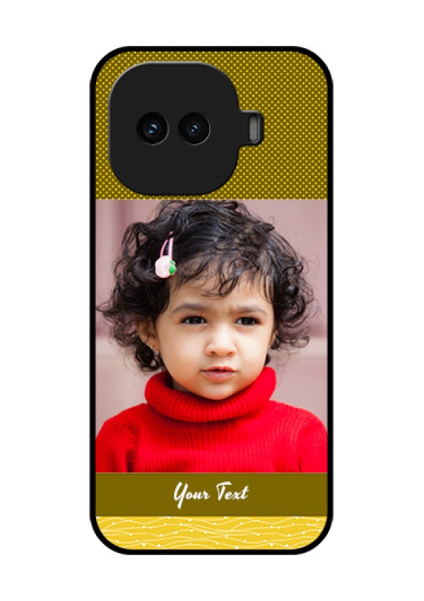 iQOO 15R 5G Custom Glass Phone Case - Simple Green Color Design