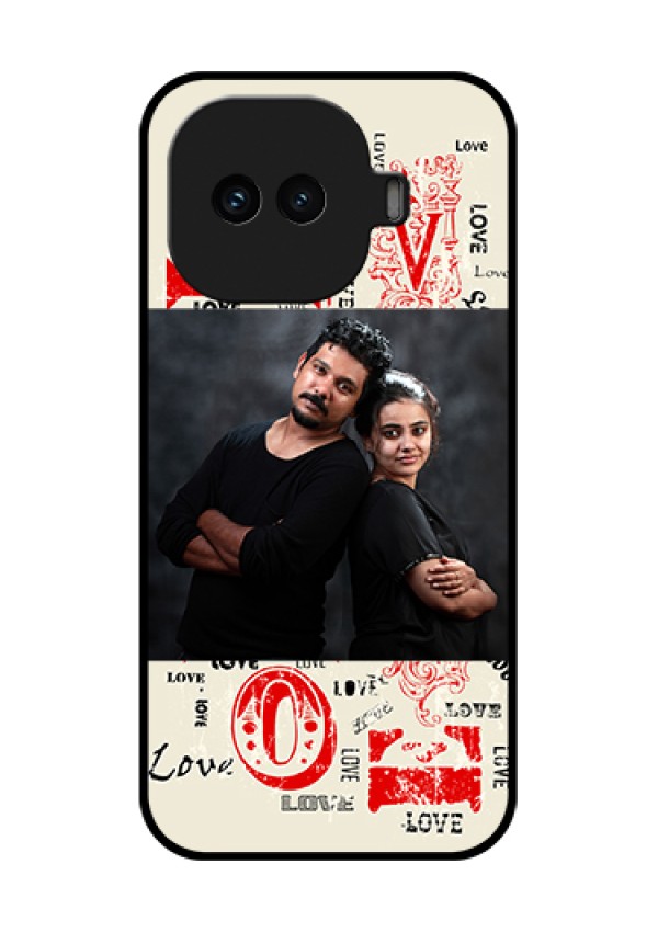 iQOO 15R 5G Custom Glass Phone Case - Trendy Love Design Case