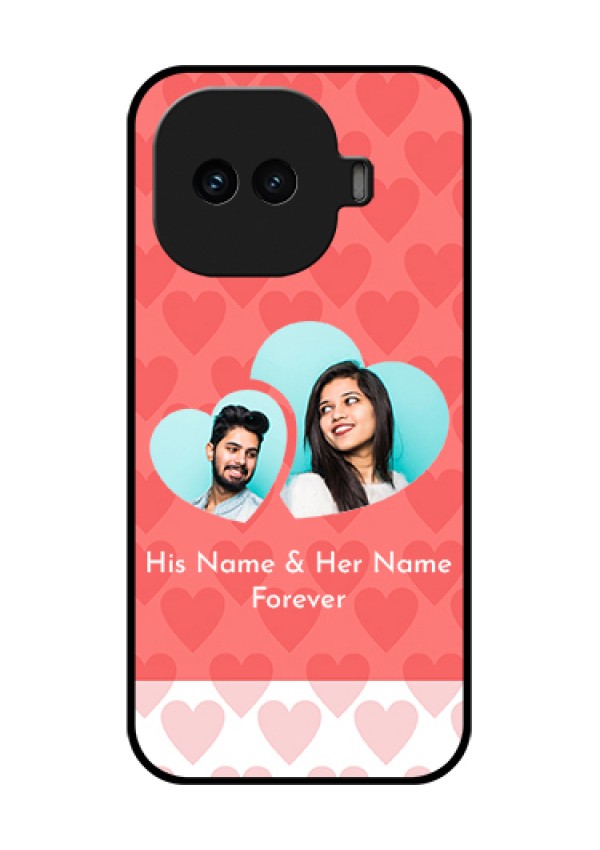 iQOO 15R 5G Custom Glass Phone Case - Couple Pic Upload Design