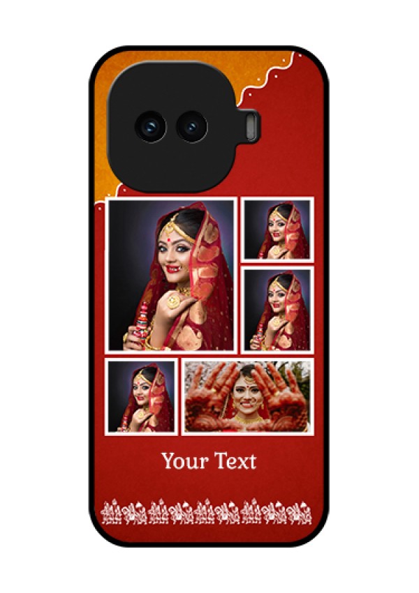 iQOO 15R 5G Custom Glass Phone Case - Wedding Pic Upload Design
