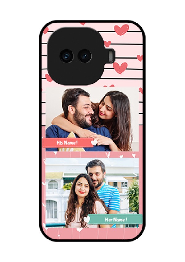 iQOO 15R 5G Custom Glass Phone Case - Photo With Heart Design
