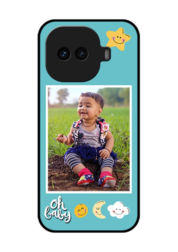 iQOO 15R 5G Custom Glass Phone Case - Smiley Kids Stars Design