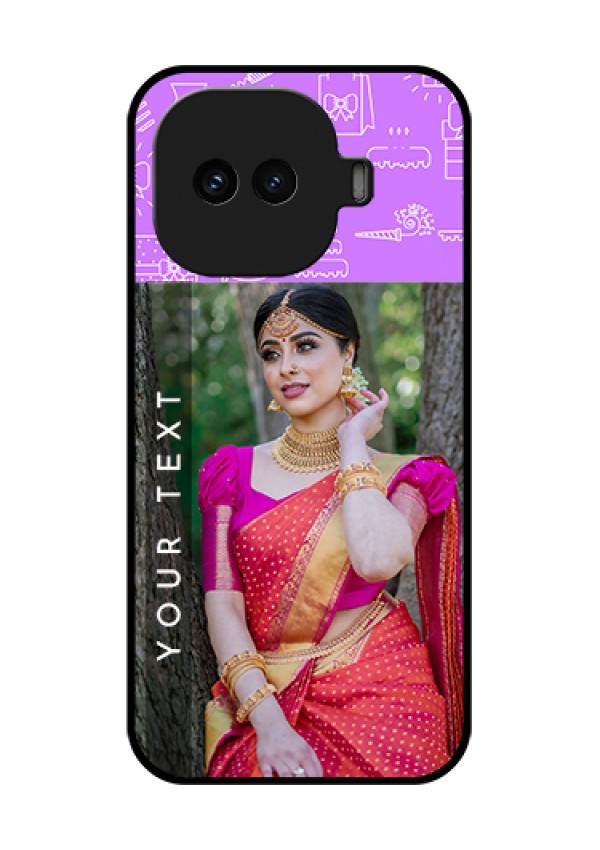 iQOO 15R 5G Custom Glass Phone Case - Birthday Icons Design