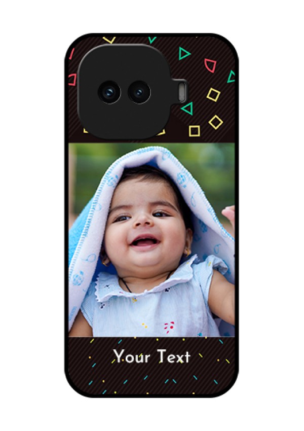 iQOO 15R 5G Custom Glass Phone Case - With Confetti Birthday Design