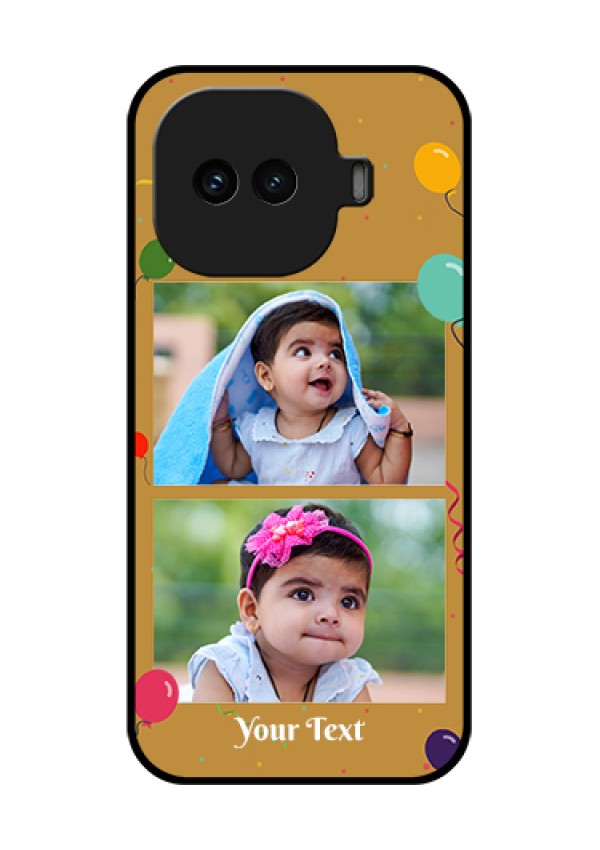 iQOO 15R 5G Custom Glass Phone Case - Image Holder With Birthday Celebrations Design