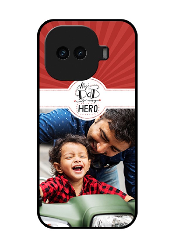 iQOO 15R 5G Custom Glass Phone Case - My Dad Hero Design