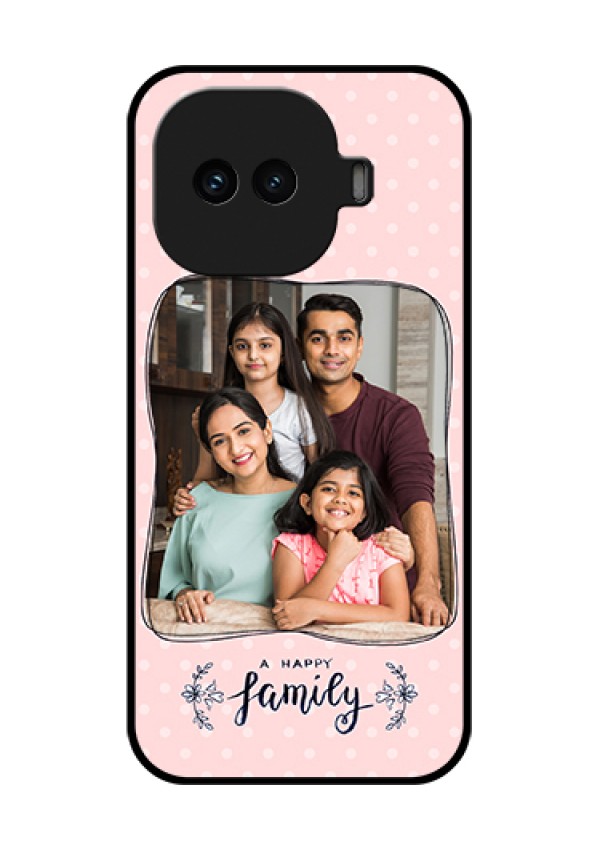 iQOO 15R 5G Custom Glass Phone Case - Family With Dots Design