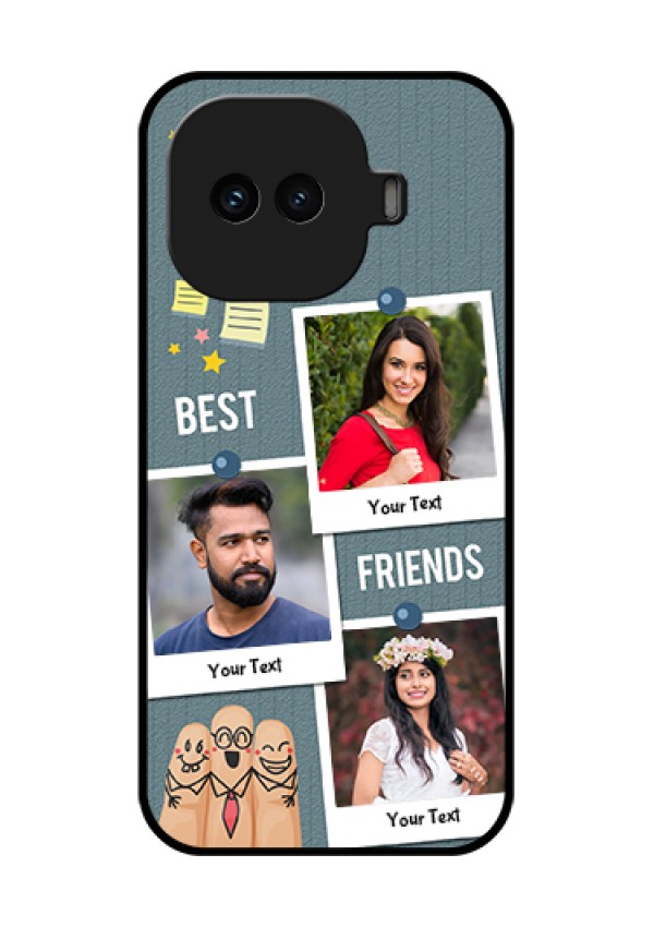 iQOO 15R 5G Custom Glass Phone Case - Sticky Frames And Friendship Design
