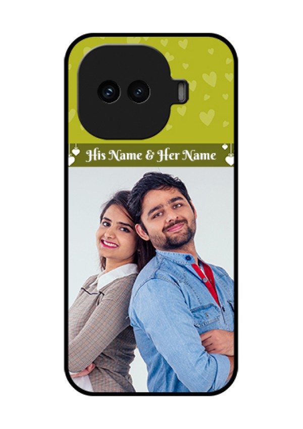 iQOO 15R 5G Custom Glass Phone Case - You & Me Heart Design