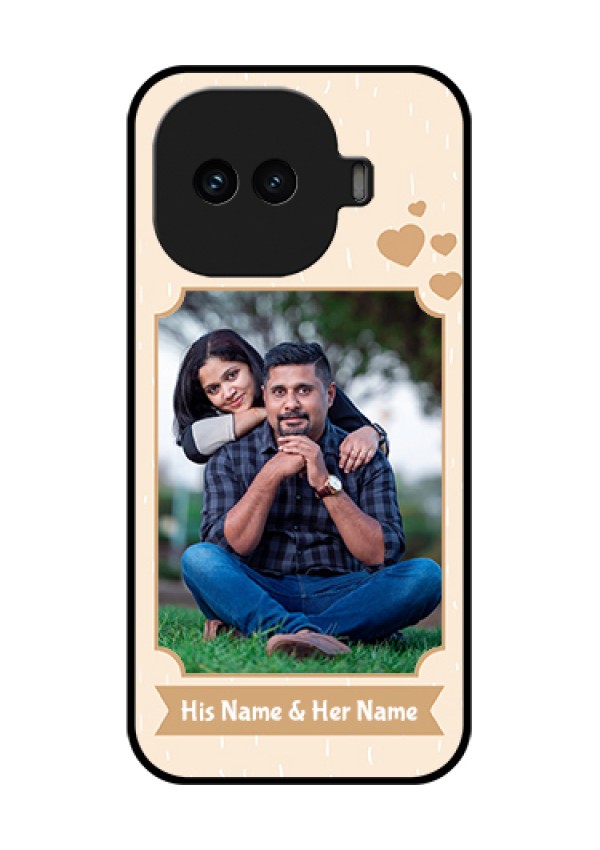 iQOO 15R 5G Custom Glass Phone Case - With Confetti Love Design