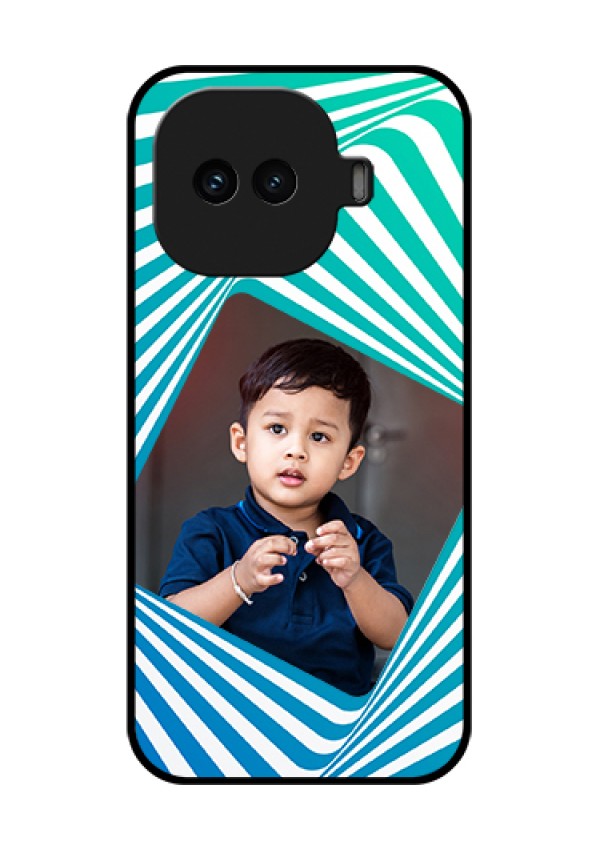 iQOO 15R 5G Custom Glass Phone Case - Abstract Spiral Design