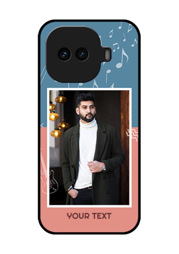 iQOO 15R 5G Custom Glass Phone Case - With Color Musical Note Design