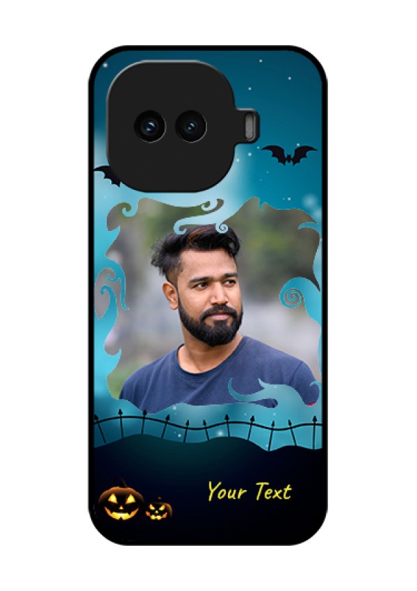 iQOO 15R 5G Custom Glass Phone Case - Halloween Frame Design