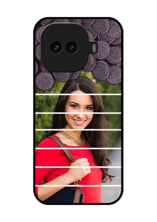 iQOO 15R 5G Custom Glass Phone Case - With Oreo Biscuit Design