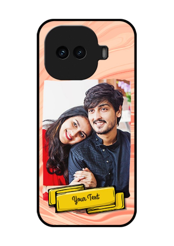 iQOO 15R 5G Custom Glass Phone Case - Marble Texture Design