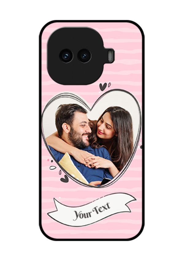 iQOO 15R 5G Custom Glass Phone Case - Vintage Heart Design