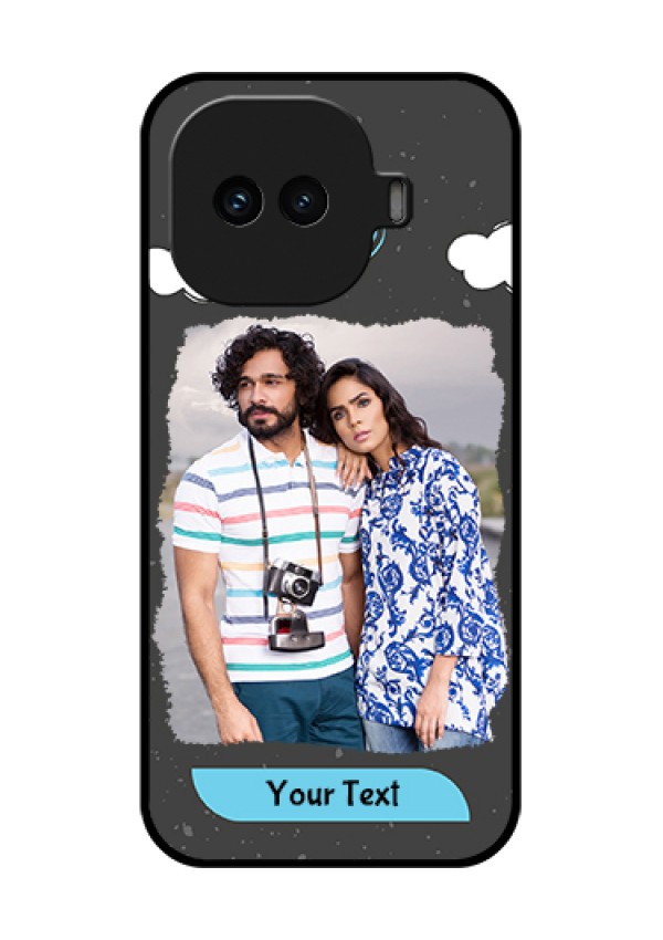 iQOO 15R 5G Custom Glass Phone Case - Splashes With Love Doodles Design